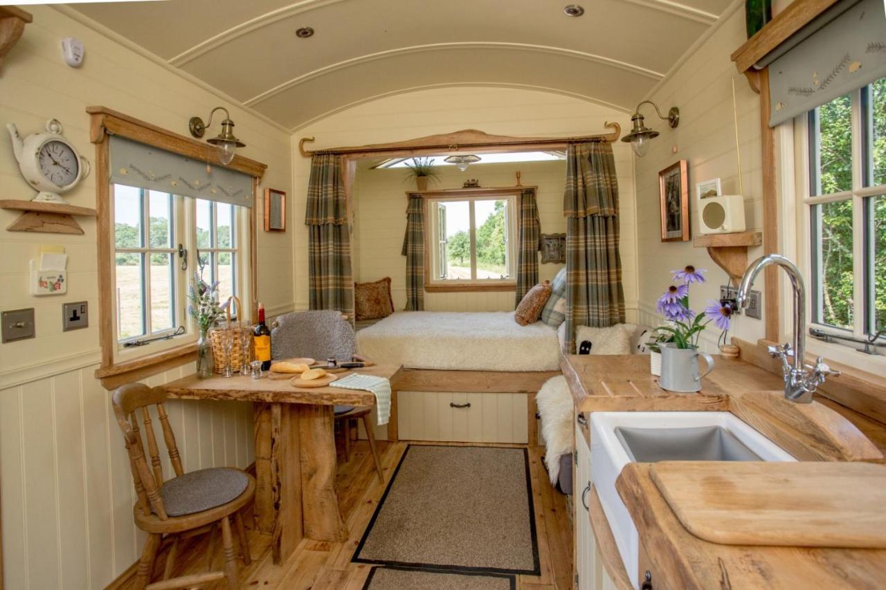 The Abberton Shepherds Hut Evesham Exteriér fotografie